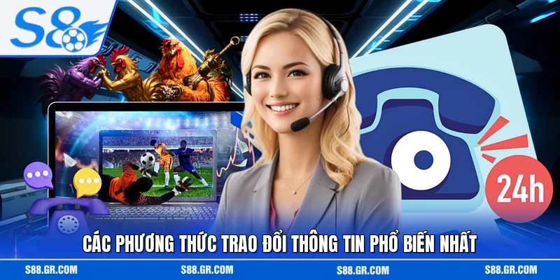 Các phương thức trao đổi thông tin phổ biến nhất