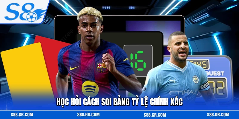Học hỏi cách soi bảng tỷ lệ chính xác