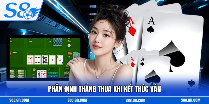 Phân định thắng thua khi kết thúc ván