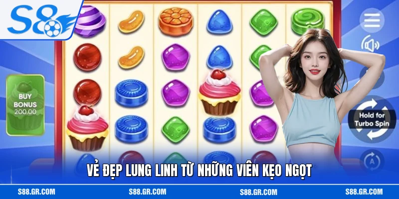 Vẻ đẹp lung linh từ những viên kẹo ngọt