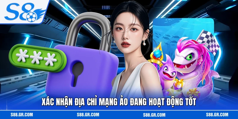 Xác nhận địa chỉ mạng ảo đang hoạt động tốt